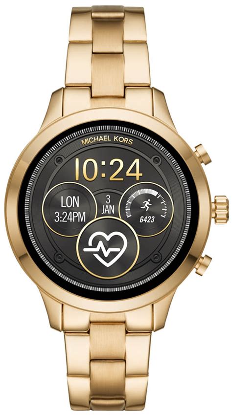 michael kors smartwatch runway armband|michael kors mkt5045.